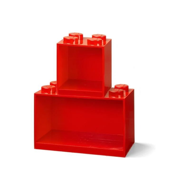 Lego Brick Shelf, 2-Piece Set