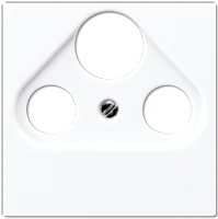 Jung White Cover Plate for SAT-TV Socket A561PLSAT