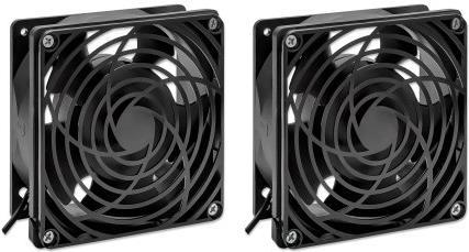 Intellinet 19-Inch Rack Cooling Fans (2-Pack)