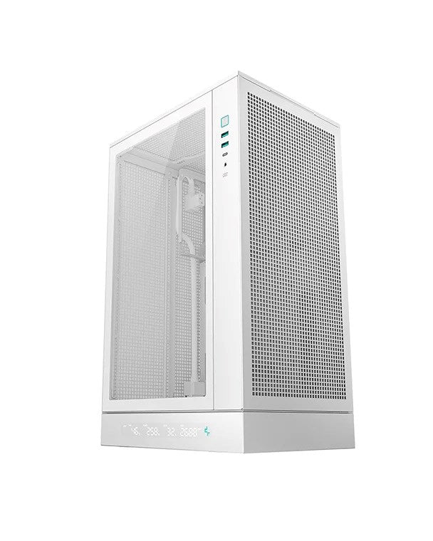Deepcool CH270 Digital White Tempered Glass ATX Case