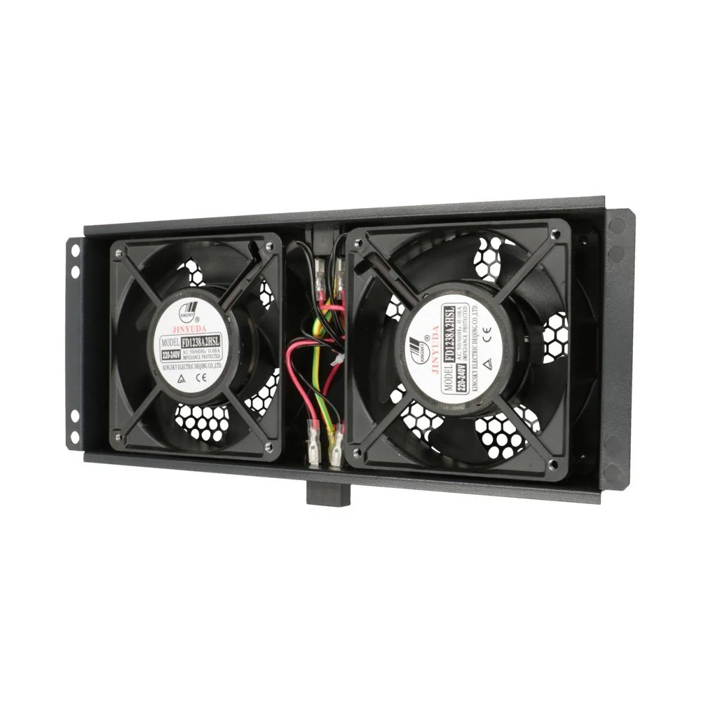 Extralink Cooling Unit: 2 Fans with Thermostat Cable