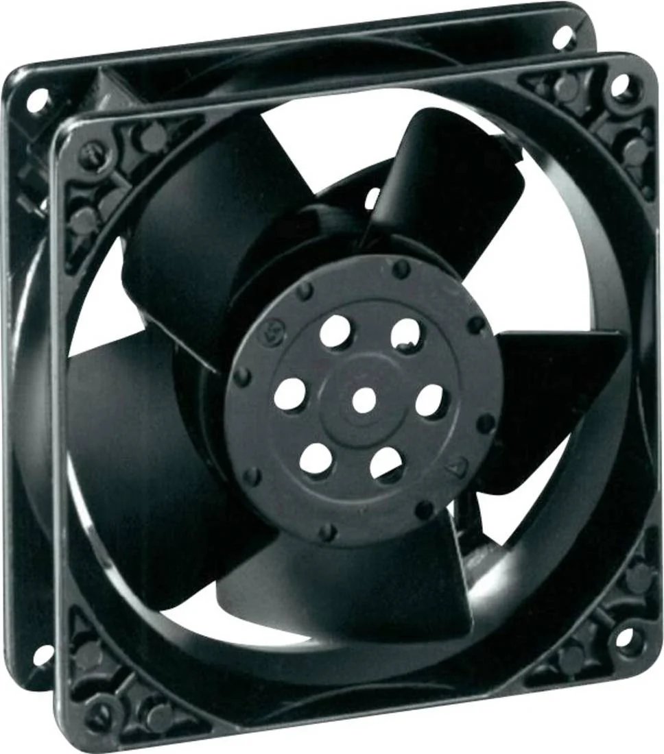 EBM Papst Axial Fan 230V AC, 80 mm/h, 119x119x38 mm, 4890 N (9244014264)