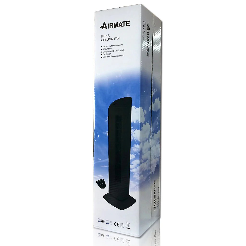 Airmate Kolom Ventilator 85cm Remote Control