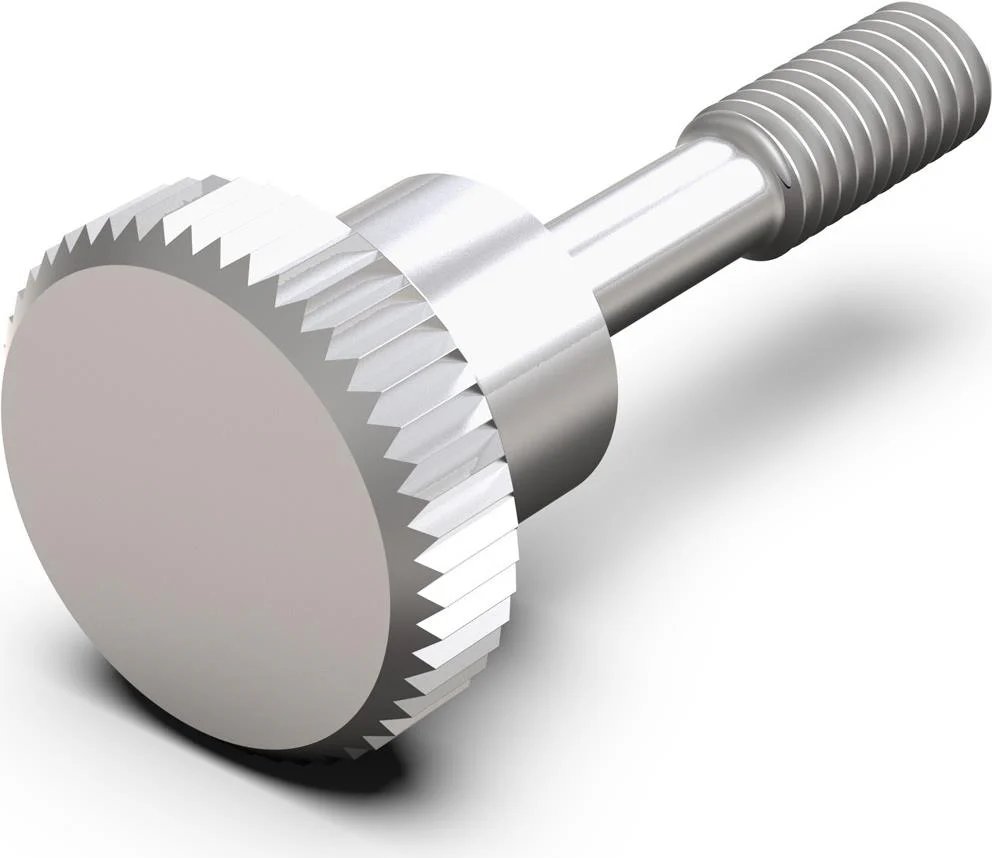Schroff M2.5 x 12.3 mm Knurled Collar Screws (100-Pack)