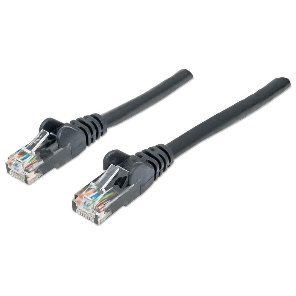 Intellinet Cat6 UTP Network Cable, 0.5m, Black