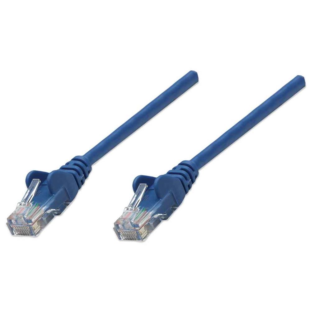 Câble réseau Intellinet Cat6 U/UTP, 2 m, Bleu