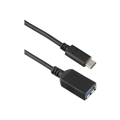 Adaptateur Targus USB-C vers USB Type-A - 3A, 15 cm - Noir