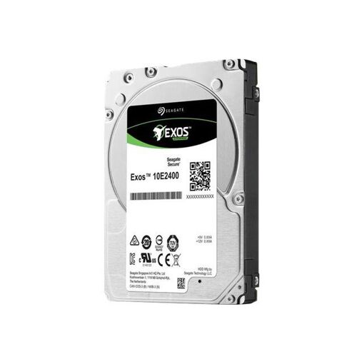 Seagate Exos 10E2400 - Disco híbrido de 600 GB (16 GB de memoria flash) - 2.5" SFF, SAS 12 Gb/s, 10.000 rpm, 256 MB de caché