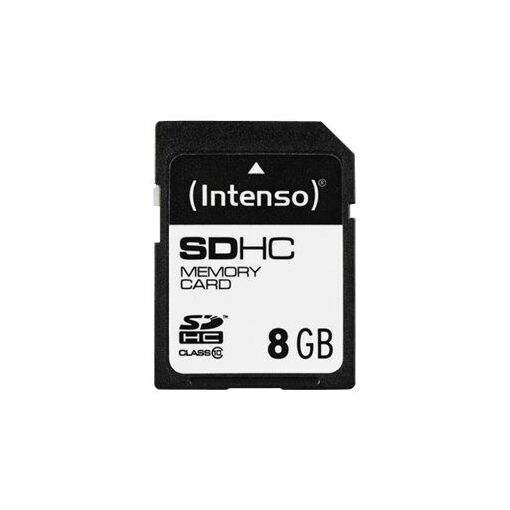 Intenso 8GB Class 10 SDHC Flash Memory Card