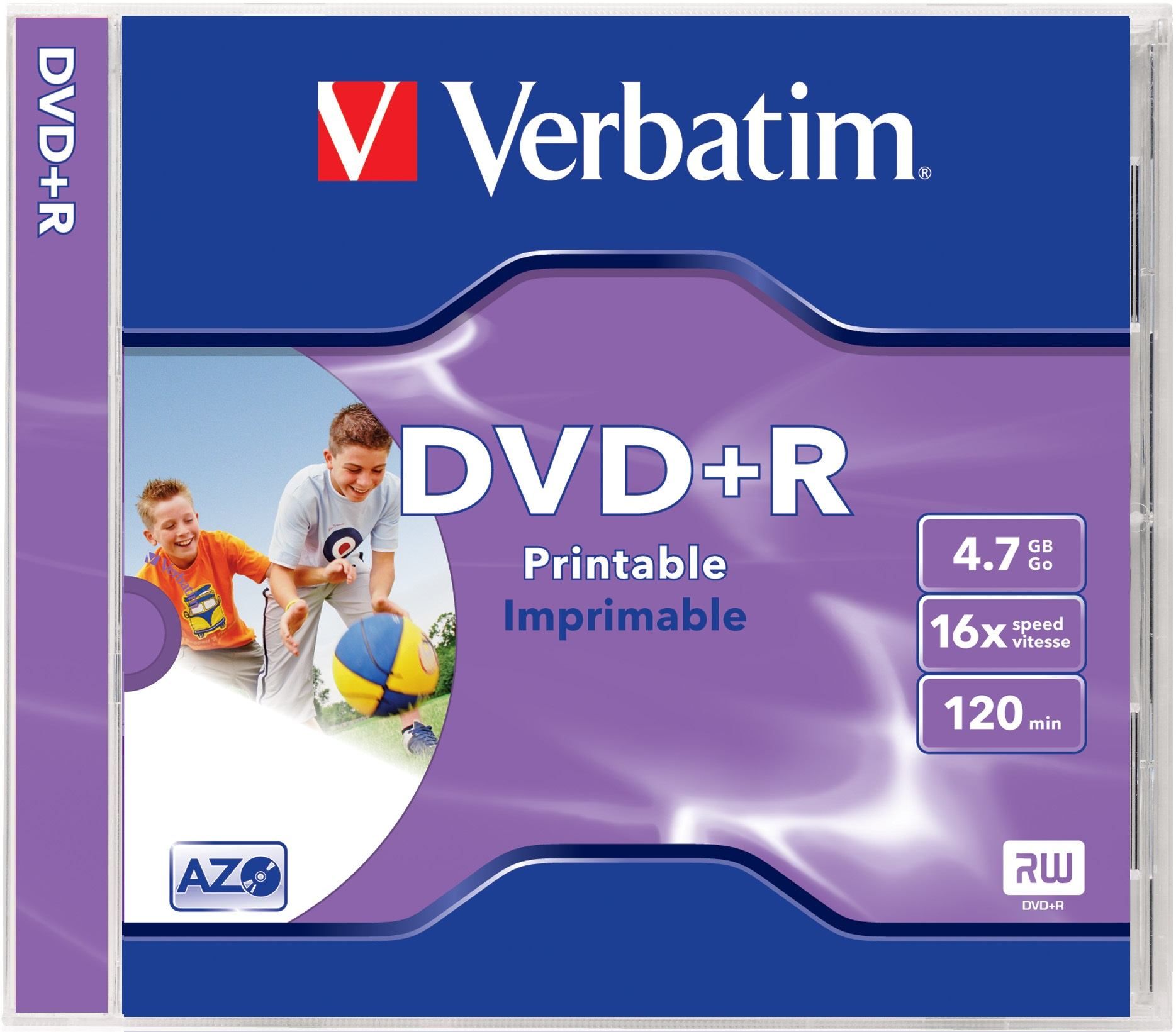 Verbatim Printable DVD+R 16x