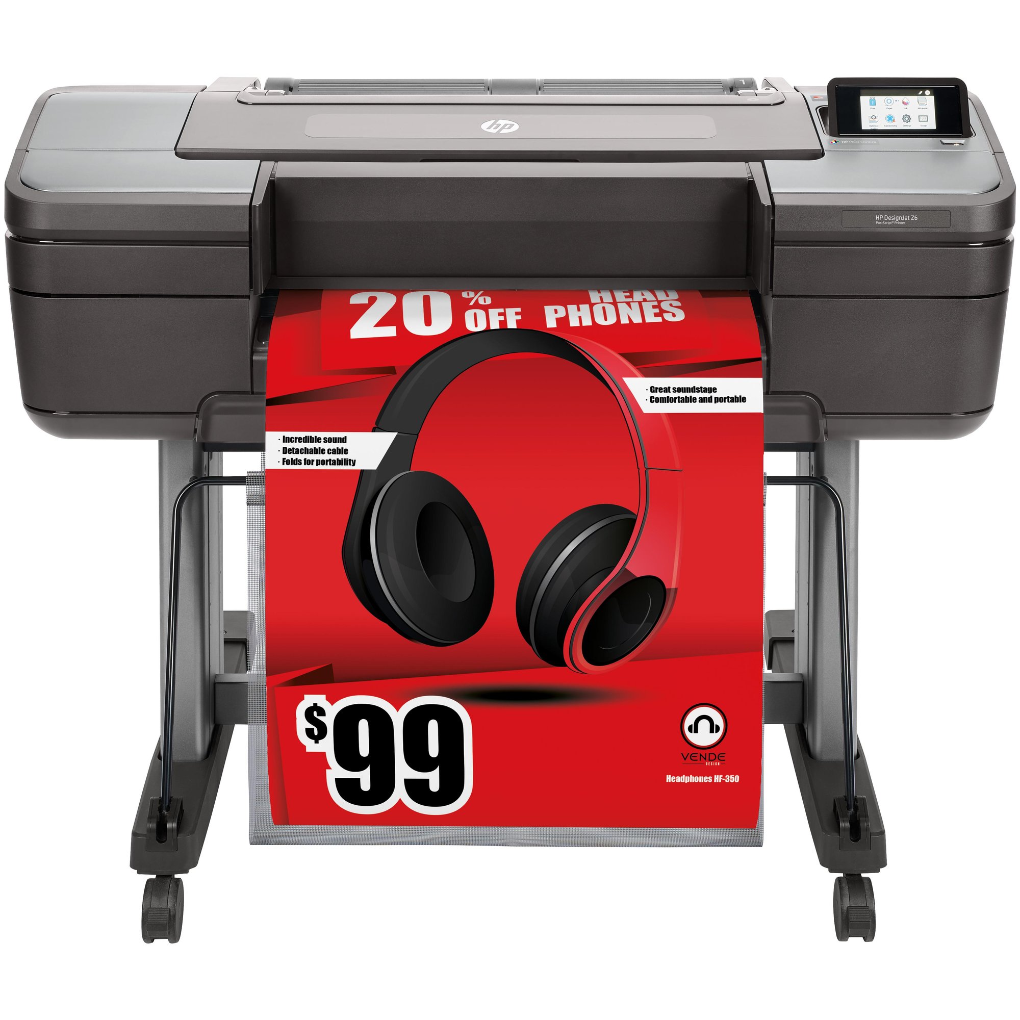 HP Designjet Z6 24-inch PostScript Printer