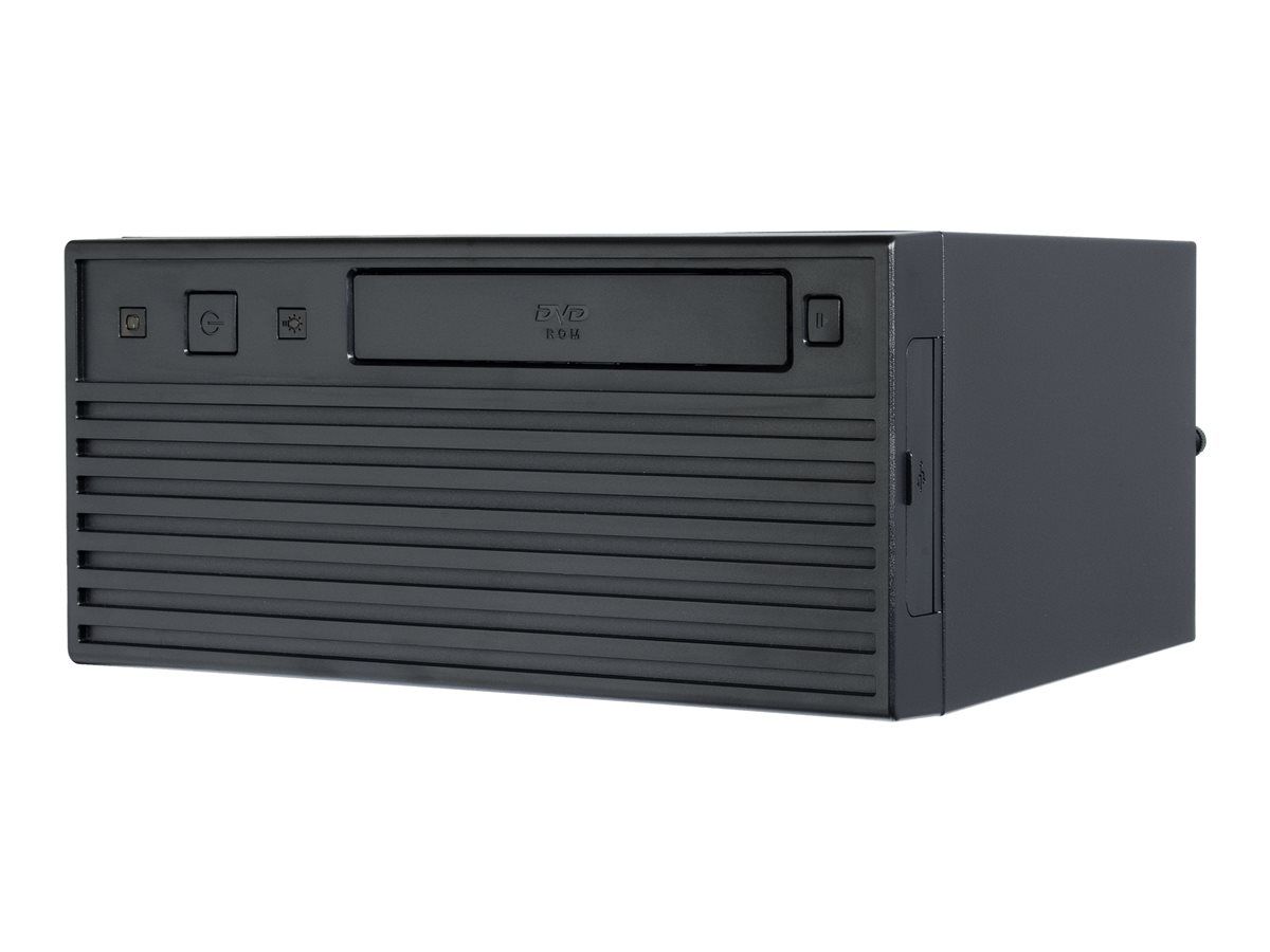 Chieftec UNI Series BT-02B-U3 Mini ITX Case, Black, No Power Supply, USB/Audio