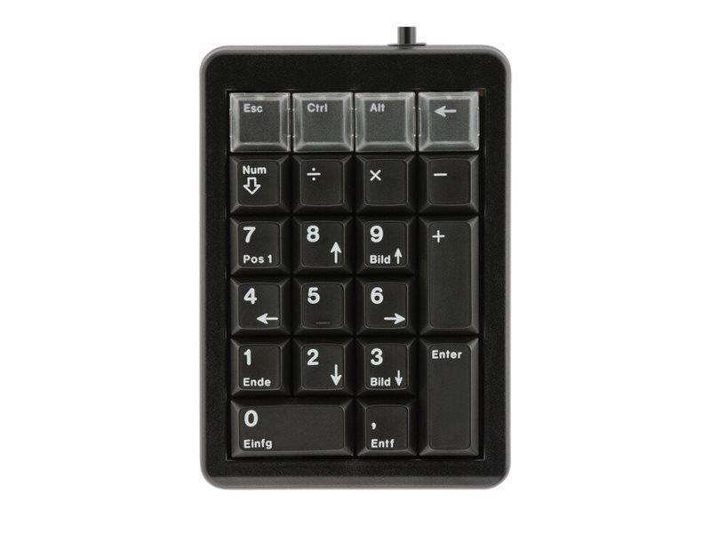 Cherry G84-4700 Keypad - Numerical Keyboard - USB - German - Light Grey
