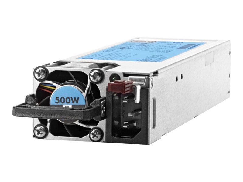 HP Power Supply - Hot-Swappable/Redundant (Hot-Plug Module) - Flex Slot - 80 PLUS Platinum - AC 100-240V - 500W - 564VA