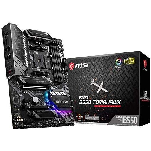 Placa base MSI MAG B550 Tomahawk - ATX, Socket AM4, Chipset AMD B550