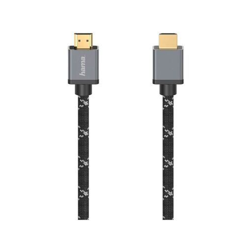 Cable HDMI de alta velocidad Hama, metal, 1 m (8K)