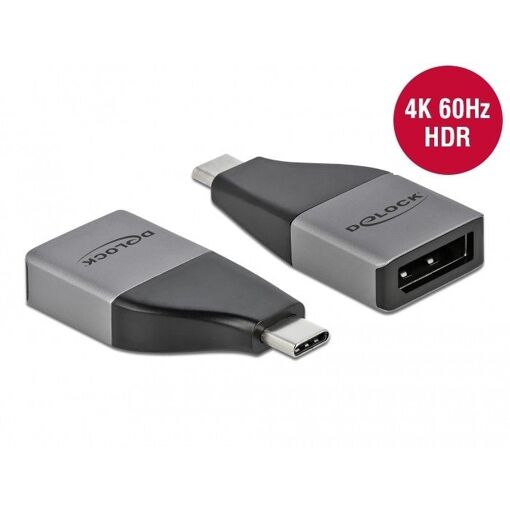 Adaptador Delock DisplayPort - USB-C a DisplayPort