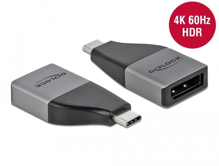 Adaptador Delock DisplayPort - USB-C a DisplayPort