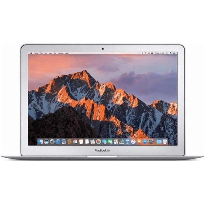 Apple MacBook Air 13-inch Core i5 1.8GHz 8GB 256GB SSD Retina (MQD32FN/A - 2017) Silver - Azerty
