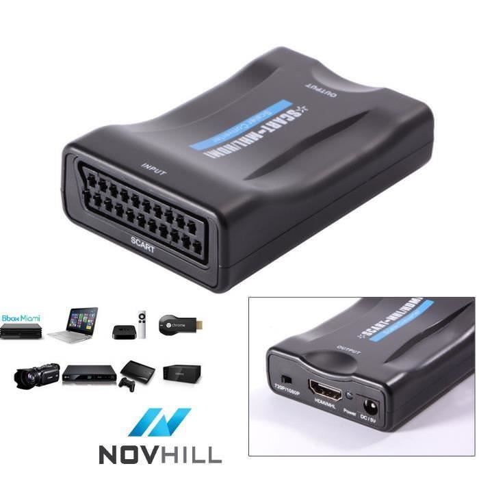 NOVHILL HDMI to Peritel Adapter Converter