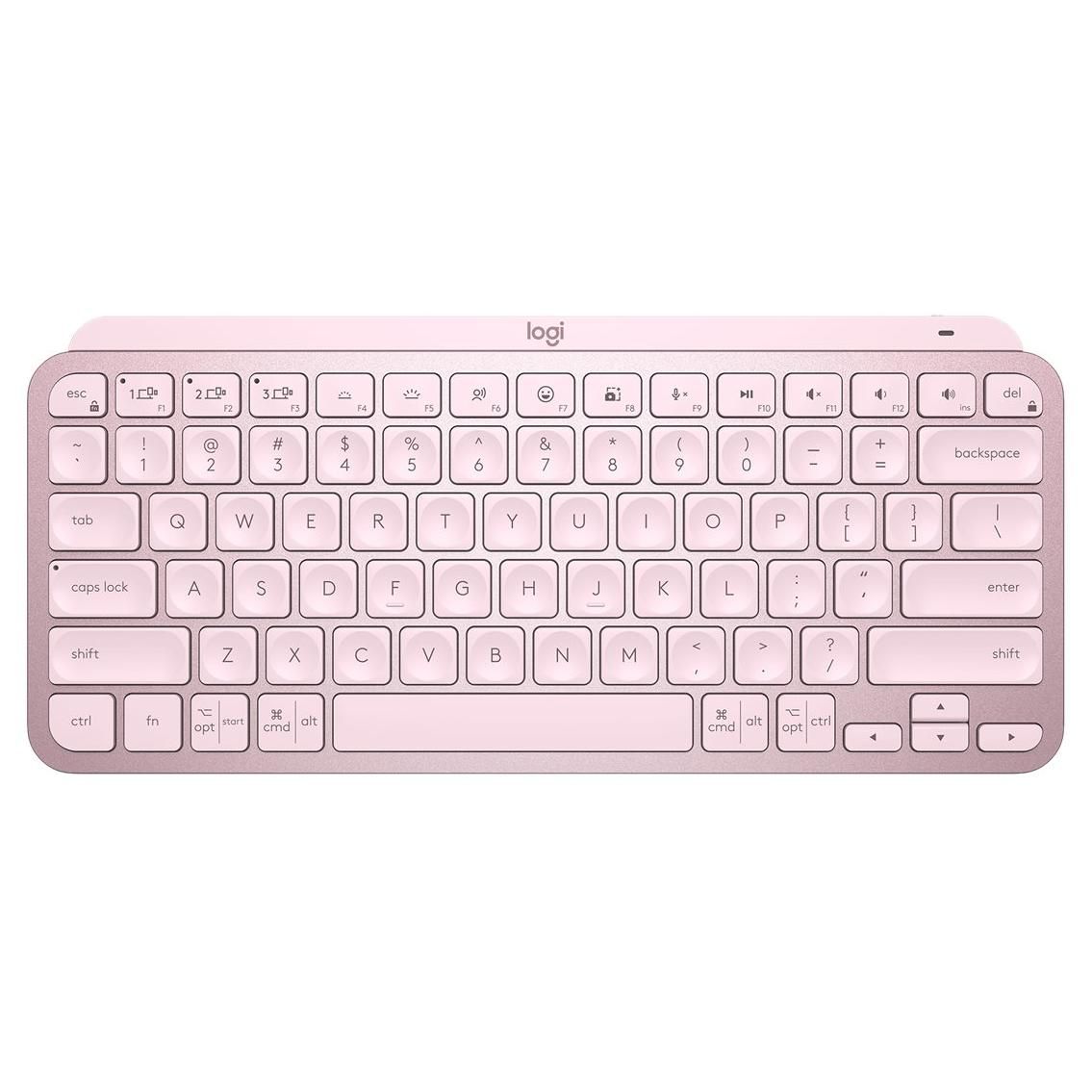 Logitech MX Keys Mini - Bluetooth QWERTY US Keyboard - Pink