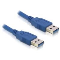 Delock USB 3.0 Cable A Male to Male, 1.5m, Blue
