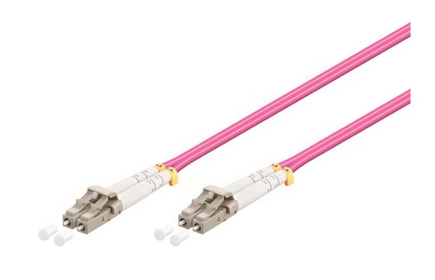 MicroConnect LC/UPC-LC/UPC 1.5m OM4 Duplex Fiber Patch Cables