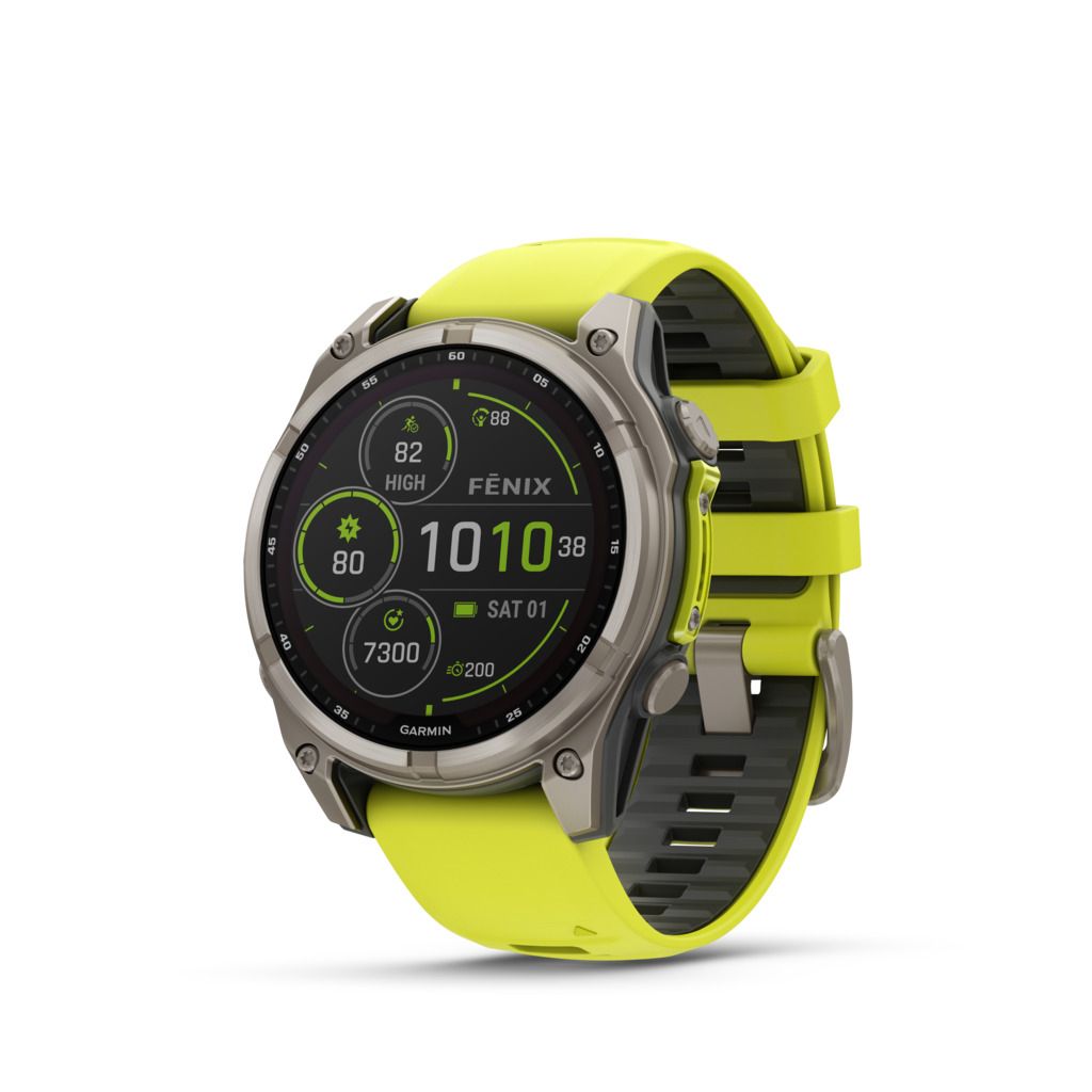 Montre GPS multisports Garmin Fenix 8 Solaire 47mm Graphite Saphir