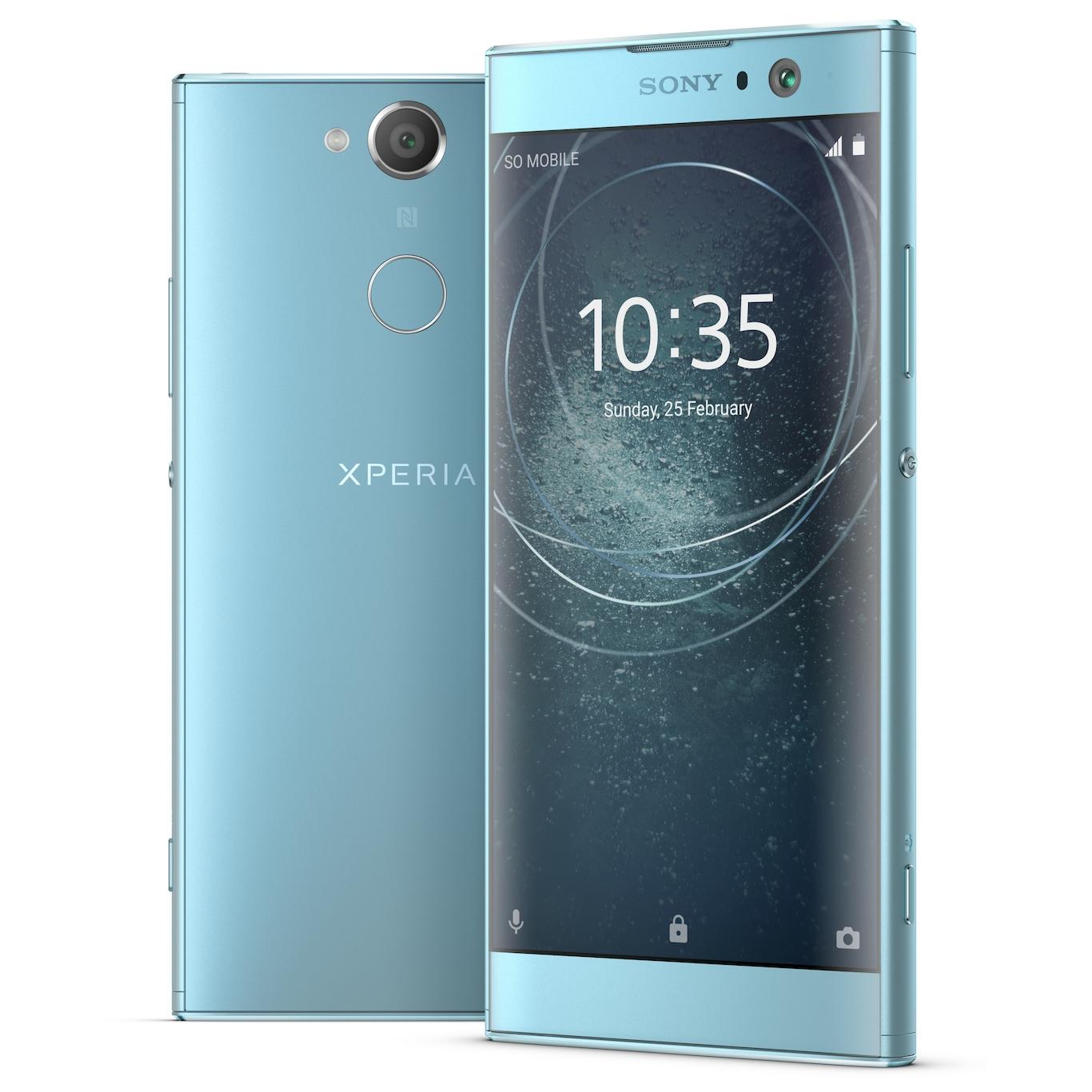 Sony Xperia XA2 - 5.2" Android Smartphone, 3GB RAM, 32GB Storage, 23MP Camera, Blue