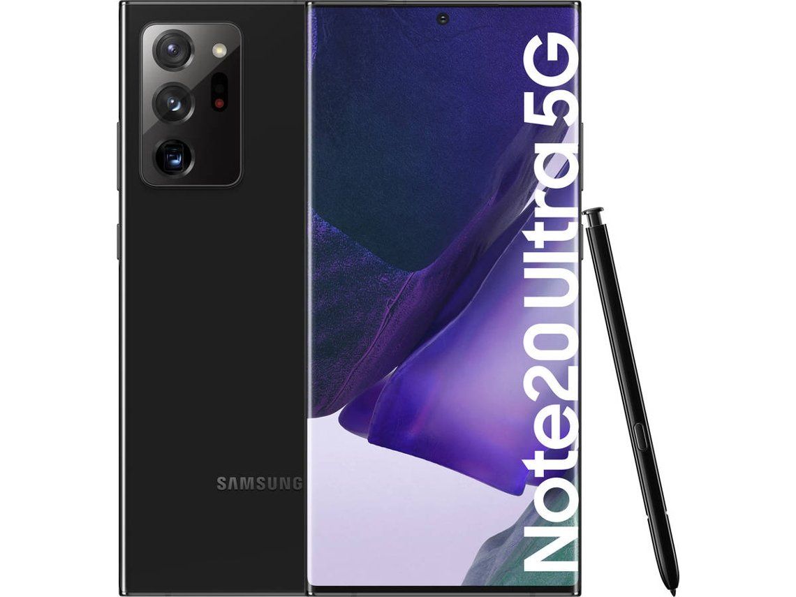 Samsung Galaxy Note 20 Ultra 256 GB, 12 GB RAM, 5G, Doble Negro