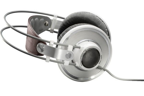AKG K 701 Headphones - Circum-aural, Wired, 3.5mm Jack, White
