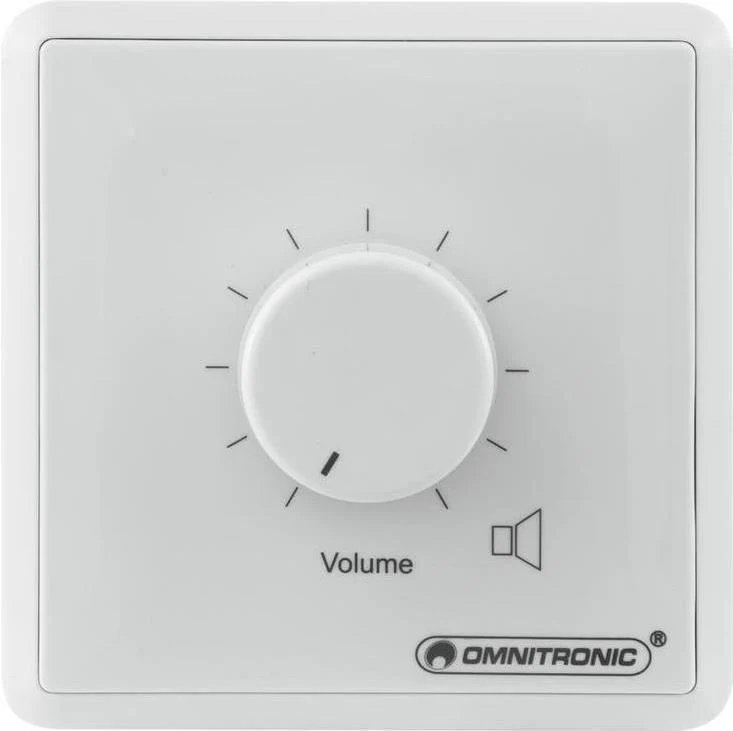 Omnitronic ELA LS 10W Mono White Volume Regulator