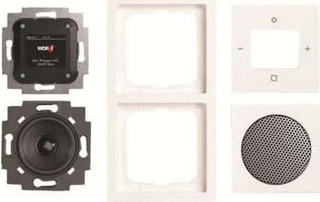 Busch-Jaeger Bluetooth Radio, White (8270 UJ-84-101)