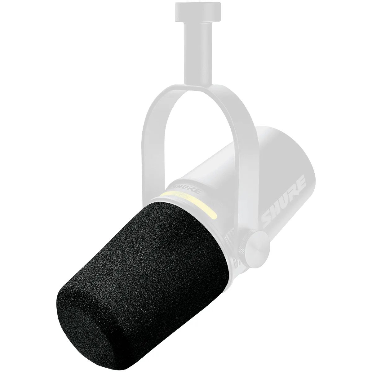 Shure MV7+ Custom Bonnet - Black