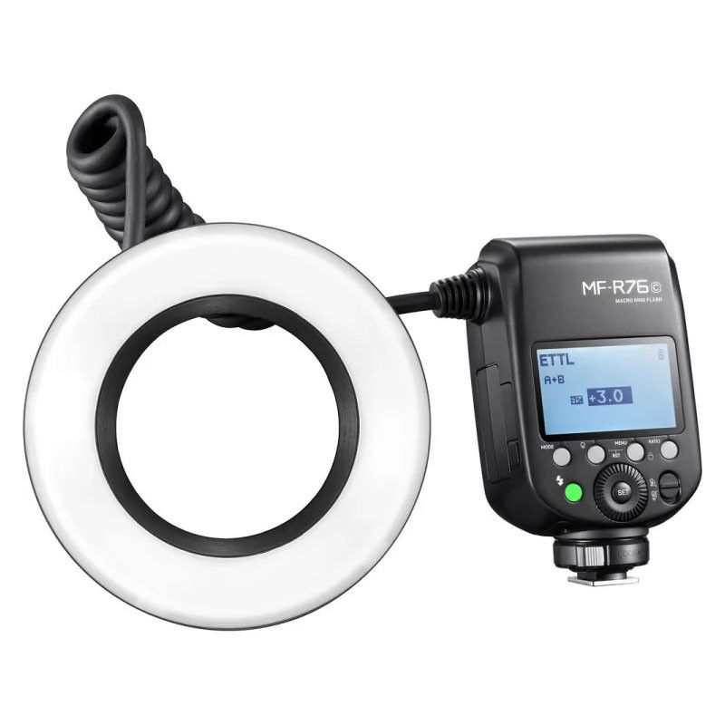 Godox MF-R76C TTL Ring Flash Macro for Canon
