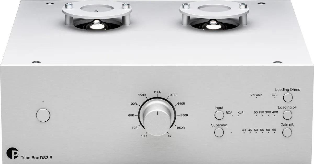 Pro-Ject Tube Box DS3 B Silver Preamp