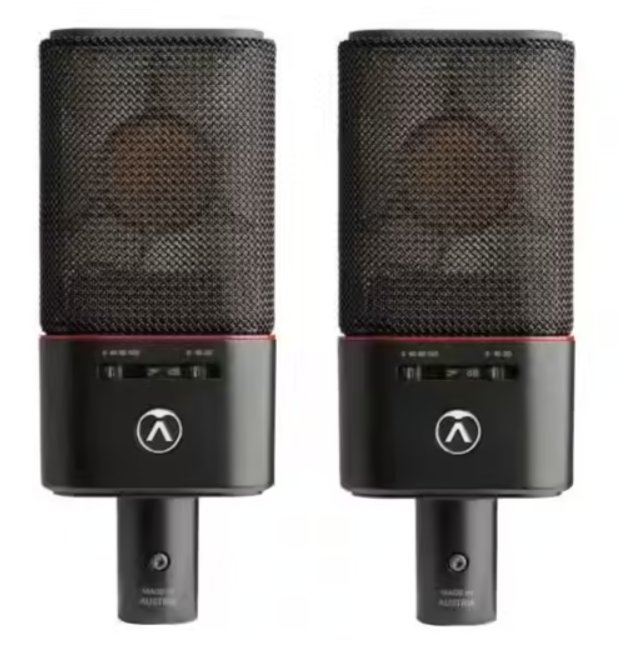 Austrian Audio OC818 Black Dual Microphone Set