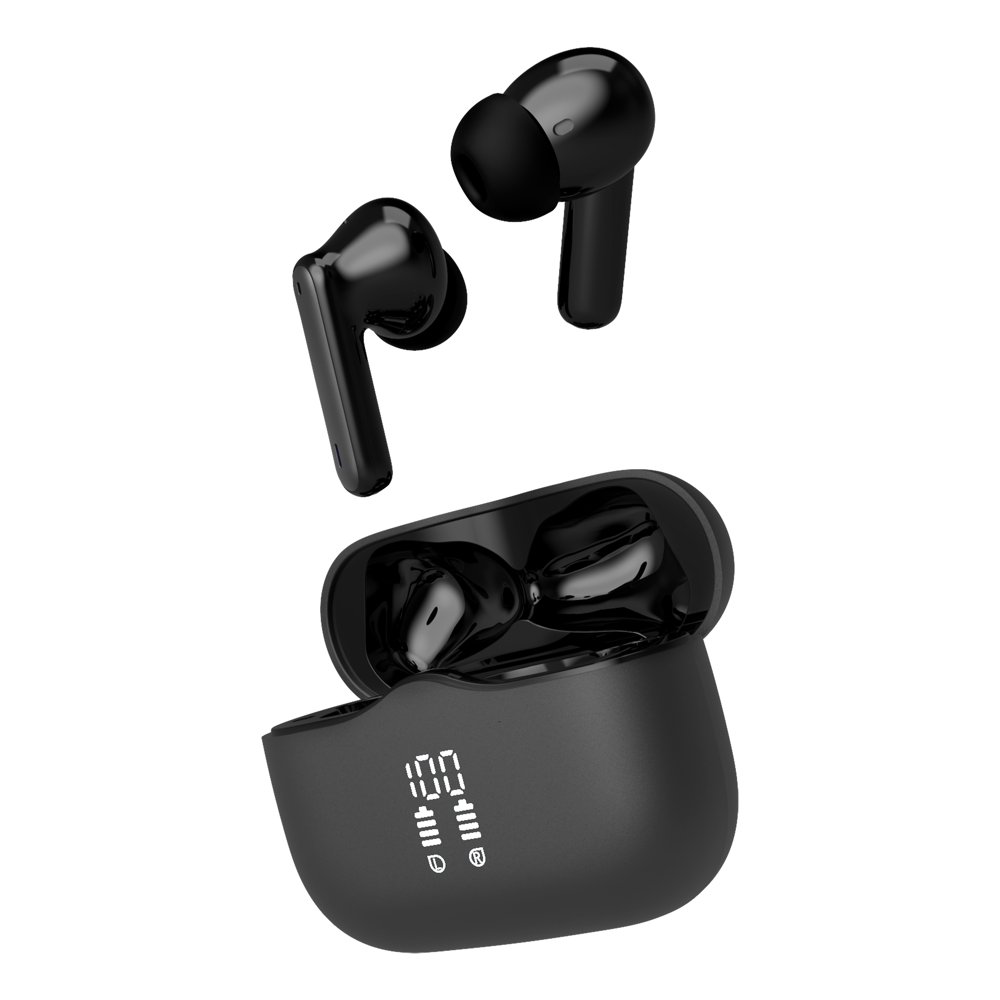 TNB Onyx ANC TWS Wireless Earbuds - Grey