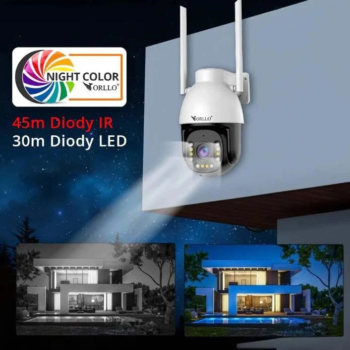 ORLLO Z9 ULTRA Outdoor Rotating Zoom IP Camera (X10)