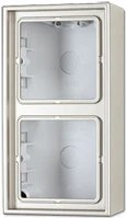 Jung ES 2582 A-L Stainless Steel Socket Outlet
