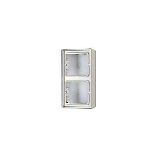 Jung ES 2582 A-L Stainless Steel Socket Outlet