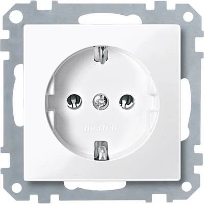 Merten Steckdosen System M Polarwhite (233419)