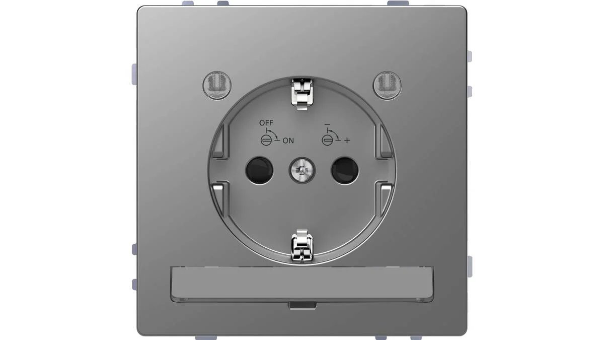 Merten Edelstahl MEG2304-6036 Socket System