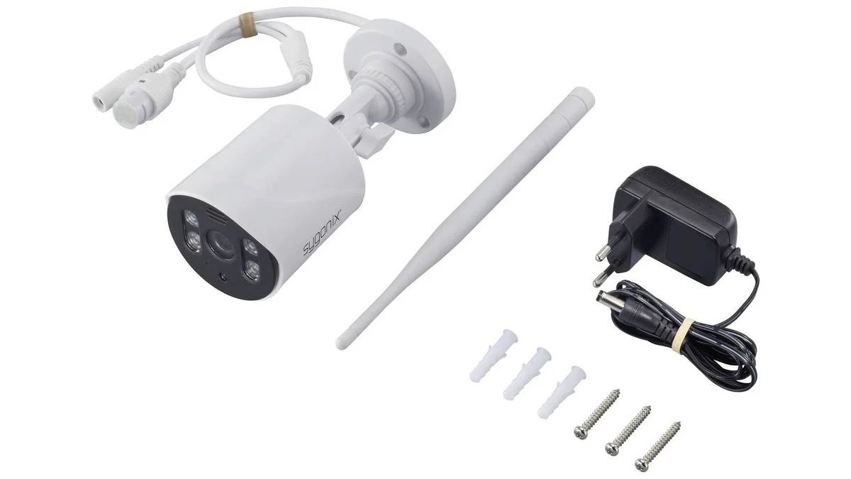 Sygonix SY-5047534 Wireless Add-On Camera, 1920 x 1080 Pixel, 2.4 GHz