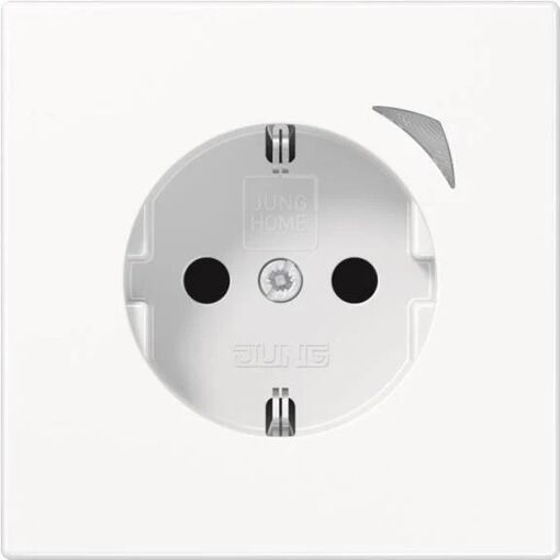 Enchufe Jung HOME Schuko, 1 toma, Blanco (BTLS1521SWW)