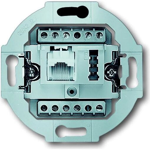 Busch-Jaeger Metallic - White Electrical Outlet