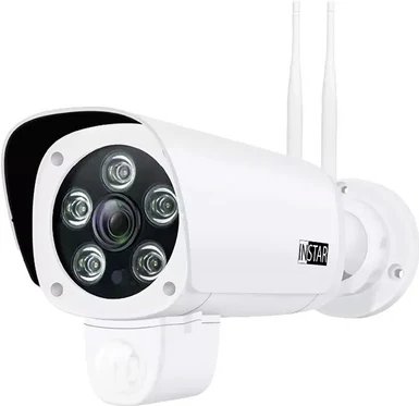 INSTAR IN-9808 4K IP Surveillance Camera, White