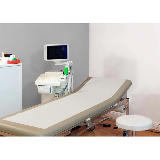Papel crepé médico FRIPA, Basic-Line, 1 capa, blanco, 39 cm x 50 m, 9 rollos (5053903)