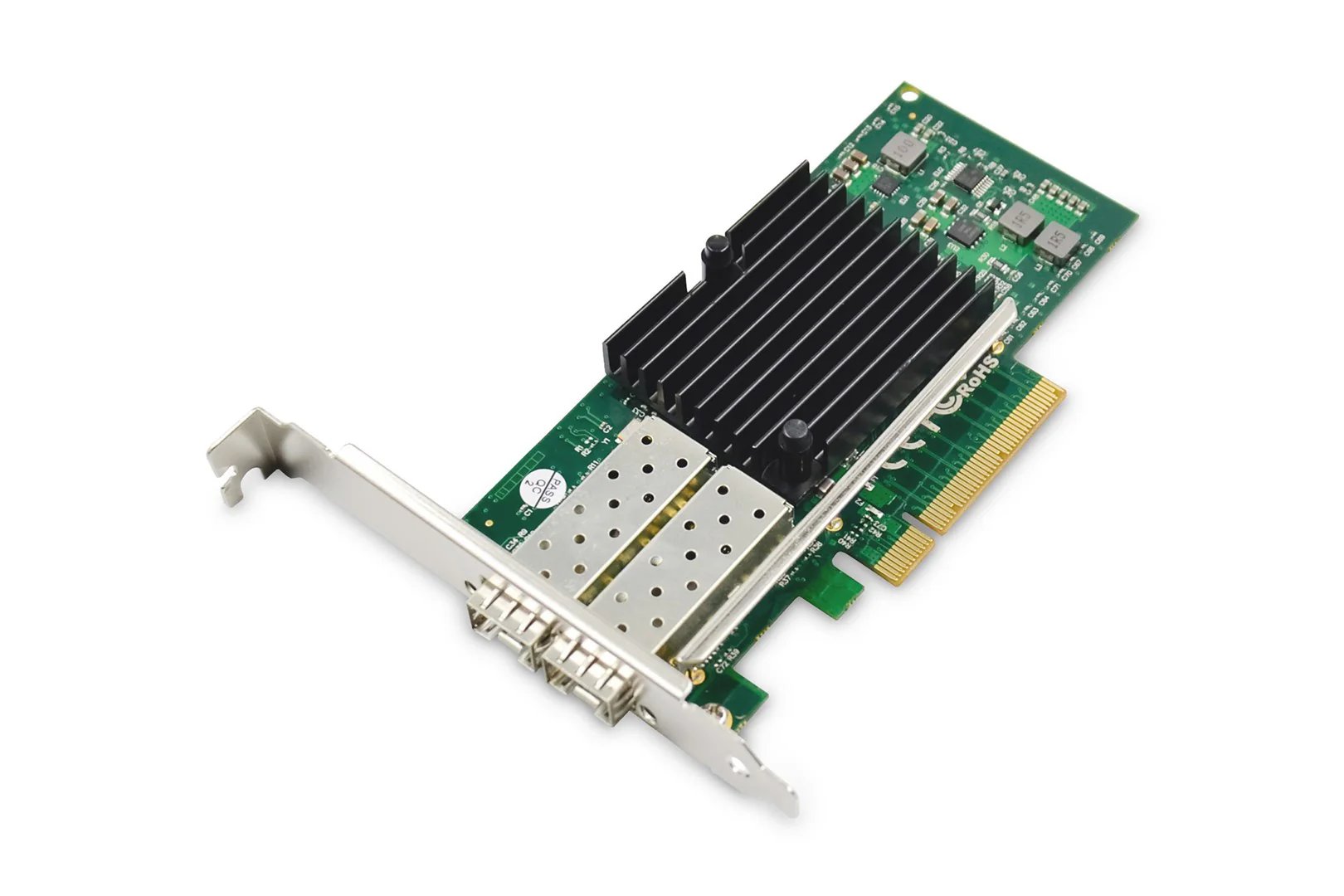 Digitus 2-Port 10G SFP+ Card with Intel JL82599ES Chipset (Optical & Copper) - PCI (DN-10162)