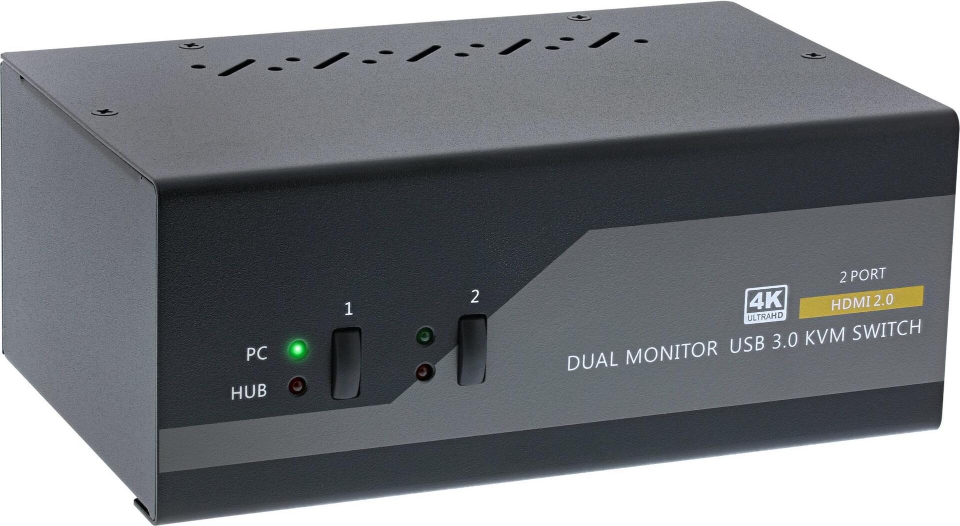 InLine 2-Port Desktop KVM Switch